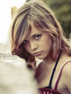 улица, девушка, взгляд