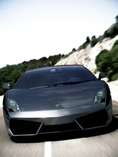 lamborghini, lp560, мчит