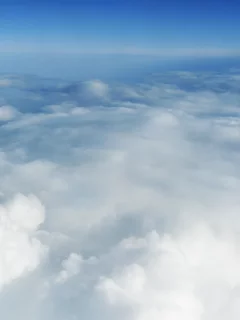 высота, небо, облака