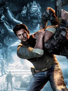 drake, uncharted, солдат, захват, ps3