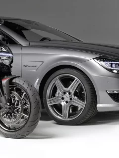 дукати, цлс63, машина, amg, mercedes-benz, амг, передок, дивел, байк, мерседес, and, мотоцикл, cls63, diavel, ducati