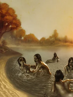дедушка, feeding time, нечесть, заводь, пес