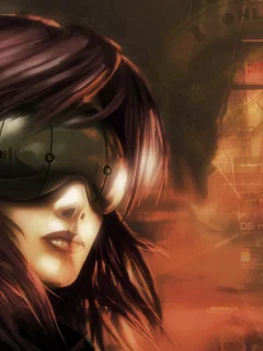 аниме, призрак в доспехах, ghost in the shell, фантастика, киберпанк, мотоко кусанаги