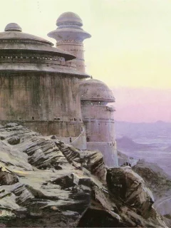 татуин, star wars, крепость, джаба, пустыня, горы
