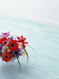 красота, цветы, red, композиция, flowers