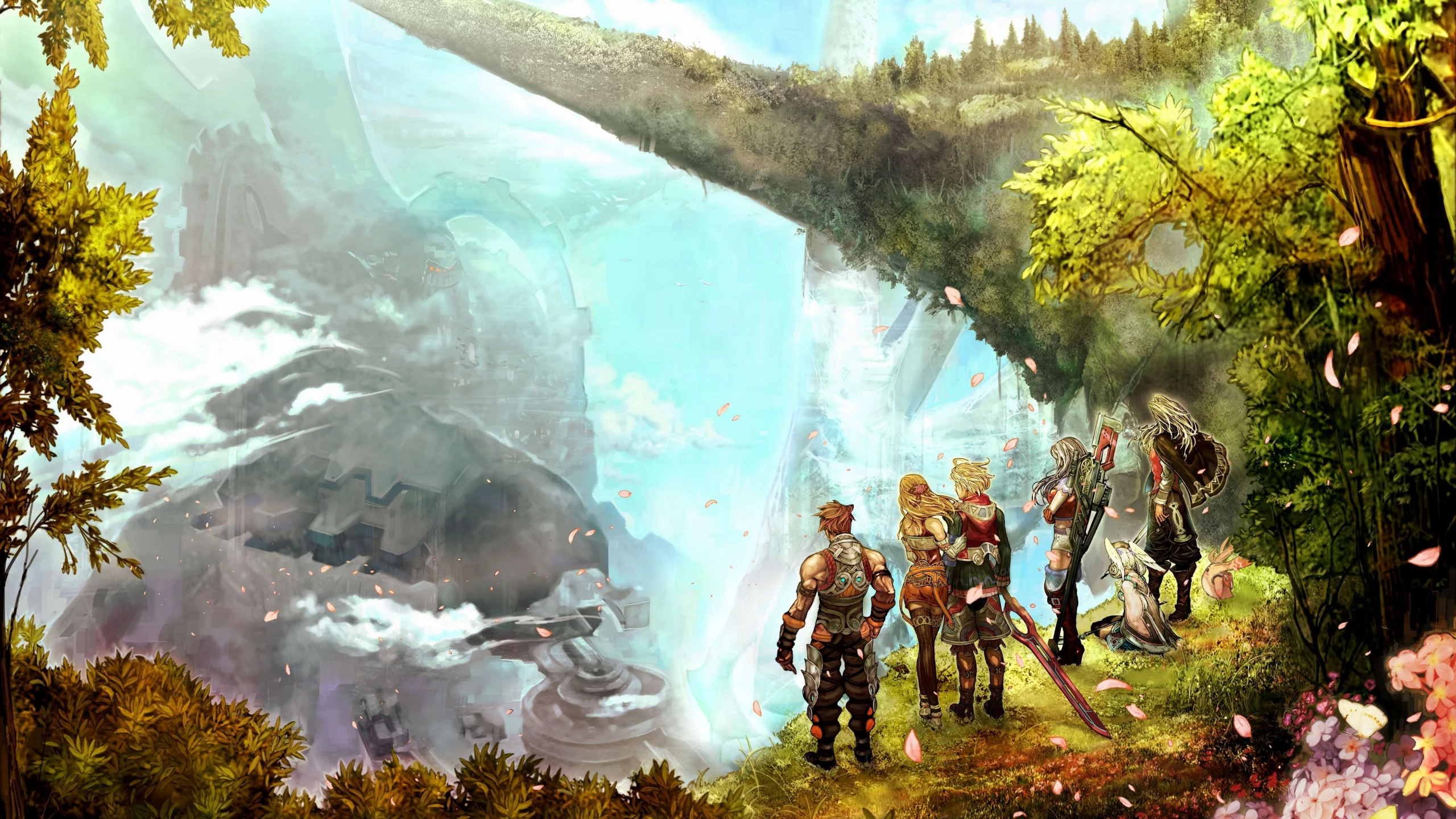 герои, арт, game, xenoblade, игра, nintendo