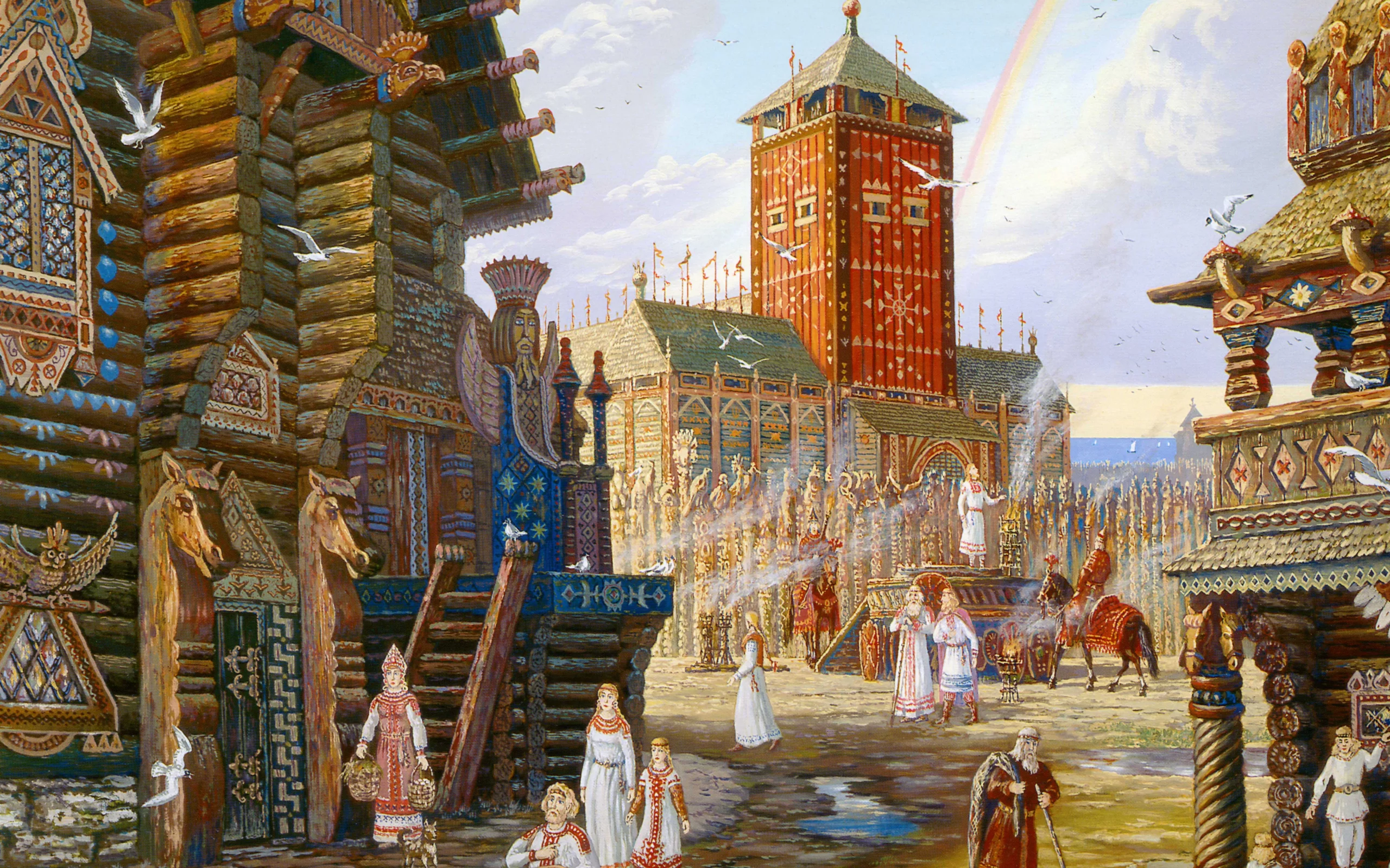 всеволод иванов, русь, радуга над арконой, история, предки