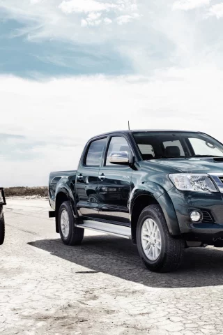 тойота, hilux, пикап, toyota, хайлюкс, старый и новый