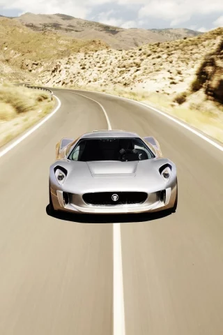auto, jaguar c-x75 concept, скорость