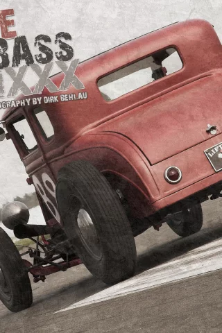двигатель, люди, hot rod, колеса