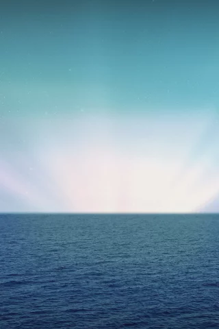 пейзаж, небо, море, природа, рассвет