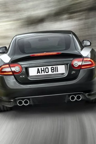 rear, xkr, 2010, jaguar