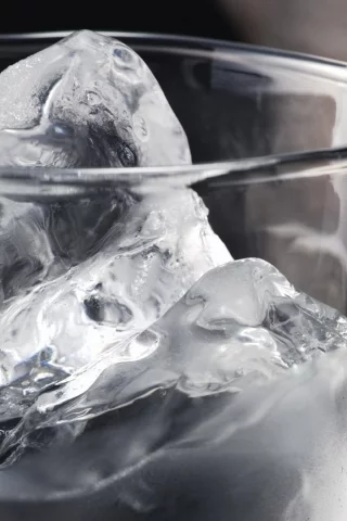 вода, ice, стакан, лед
