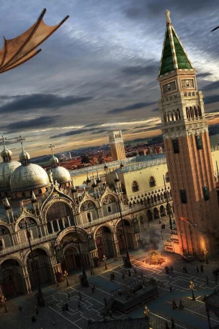 venice, венеция, италия, assassins creed 2, 3dsmax