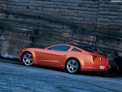 ford, mustang, orang car, sport-concept, giugiaro