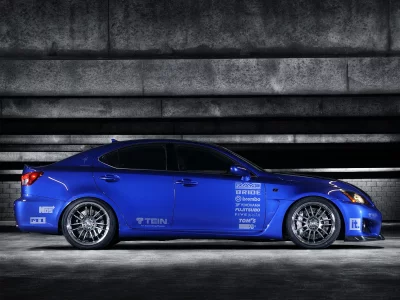 тюнинг, парковка, lexus, лексус, is-f, синий