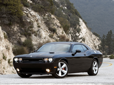 dodge, srt8, challenger, горы