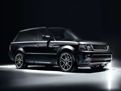 джип, передок, чёрный, limited edition, land rover, внедорожник, лэнд ровер, range rover sport, диски, ренж ровер спорт