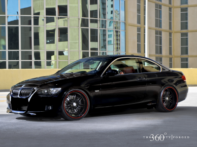 360 three sixty forged, bmw, black