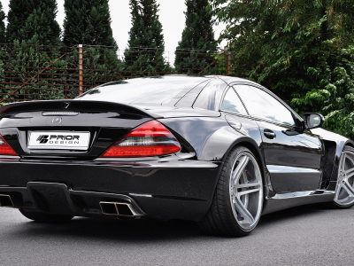 1920x1200, машина, mercedes-benz sl r230 black edition, prior design, car, tuning