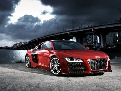 audi, спорткар, r8
