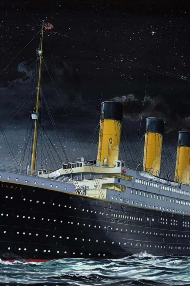 titanic, rms titanic, пассажирское судно, лайнер, титаник, судно