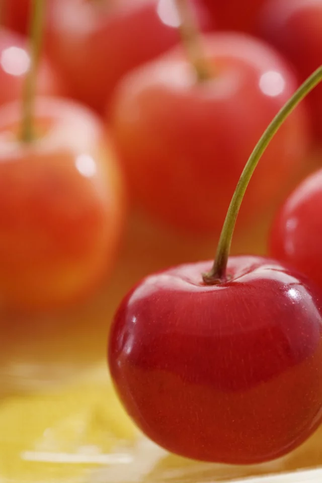 вишни, cherry, вишня, макро