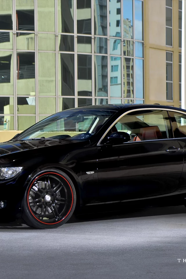 360 three sixty forged, bmw, black
