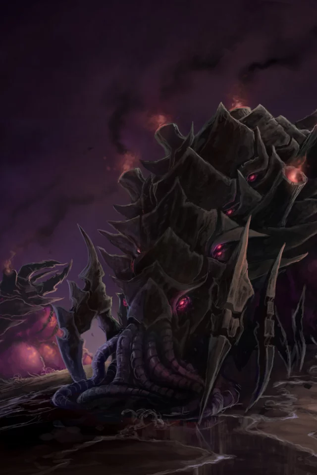 гусеница, starcraft, samwise, zerg infestor