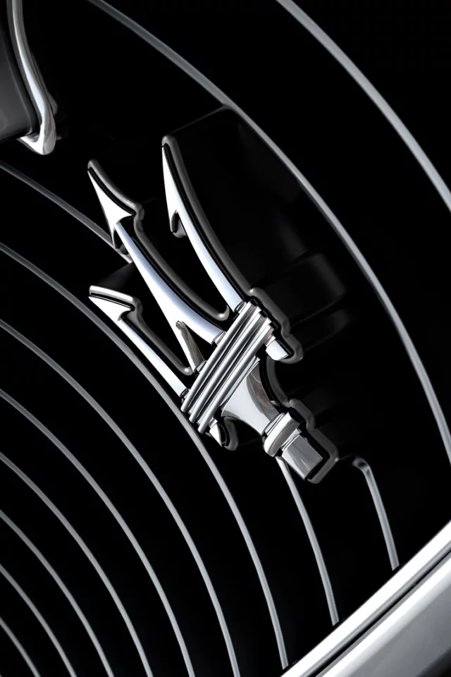 maserati, эмблема, решетка