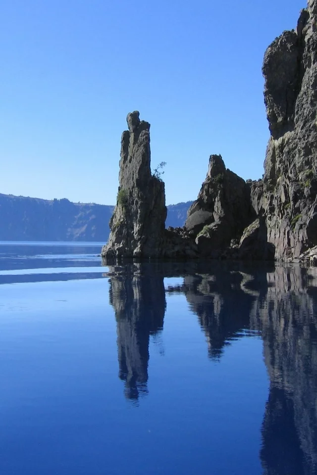 вода, утёс, море, скалы