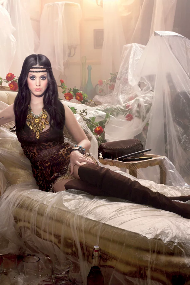 полиэтилен, певица, katy perry, целлофан, брюнетка, кэти перри
