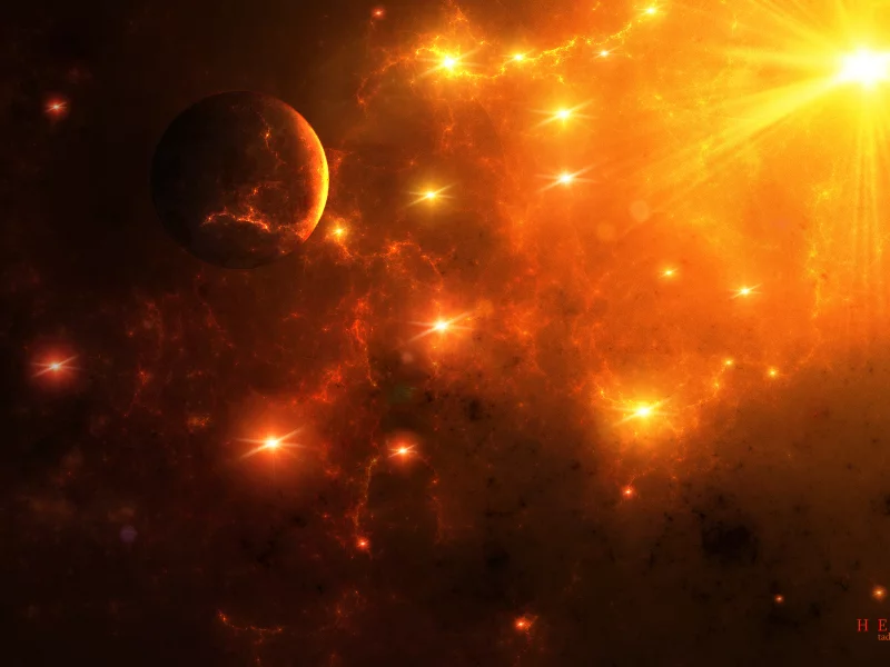 stars, art, звезды, арт, космос, heat, space