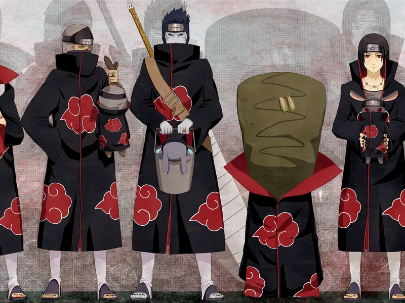 deidara, anime, naruto, tobi, sasori, pain, itachi