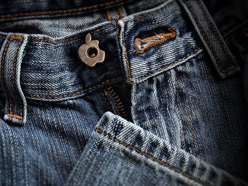 брэнд, кнопка, джинсы, jeans, logo, креатив, apple, creativ, макро