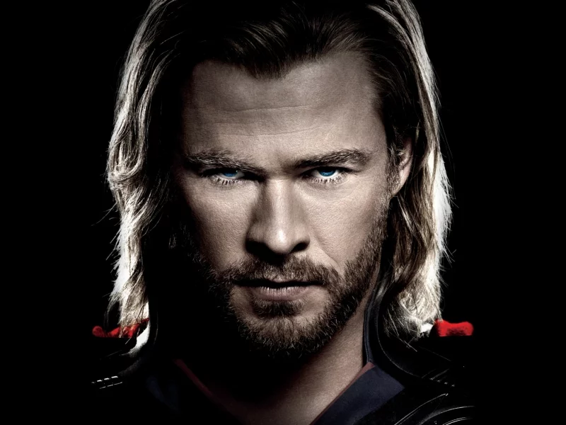 chris hemsworth, thor, лицо