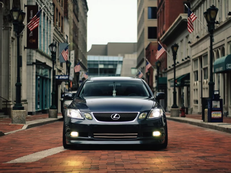 автомобиль, lexus, улица, лексус, gs 300, тюнинг