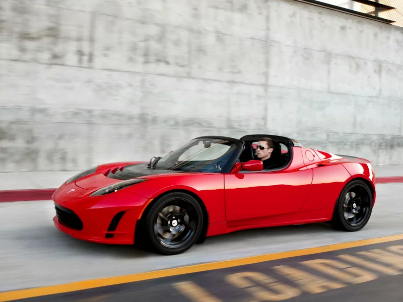 tesla, roadster, version 2011