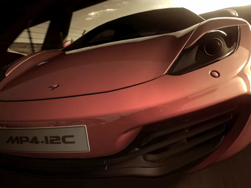 перед, mclaren-mp4-12c, gran turismo 5