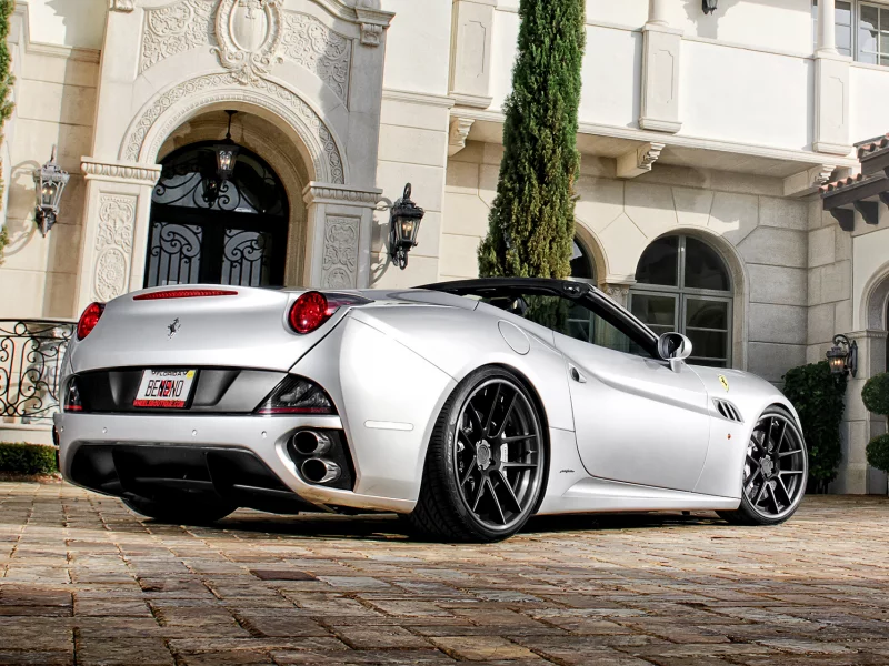ferrari california, ferrari, вилла, суперкар, особняк