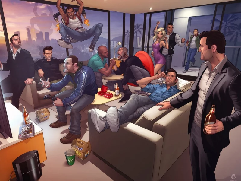 игры, Gta