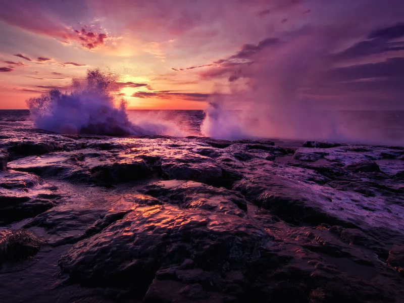 минессота, superior waves, сша, gooseberry falls state park