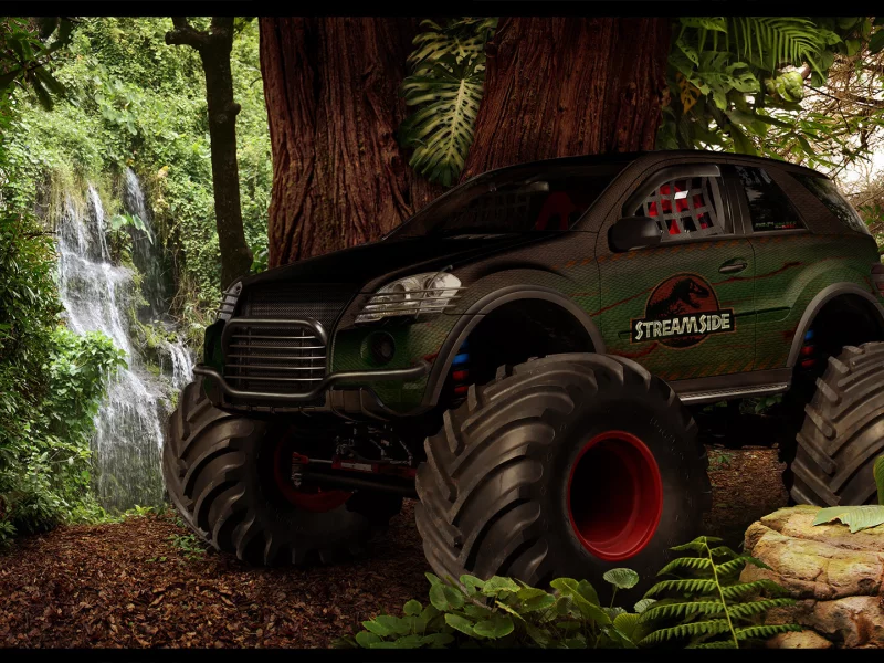 streamside w164, монстро, t rex