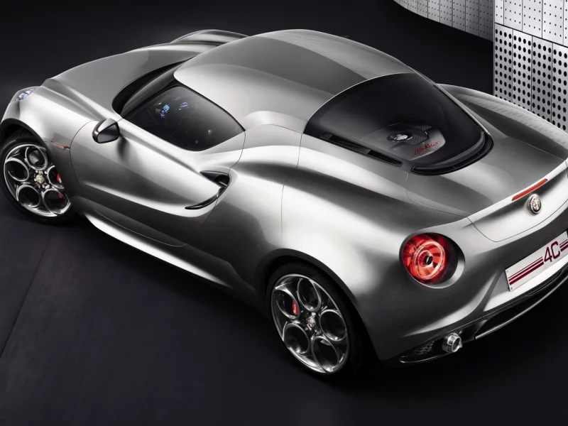 alfa romeo, concept, 4c, car