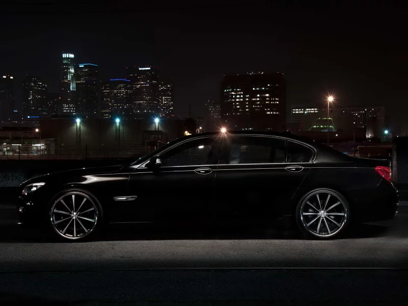 autowalls, ночь, bmw, бумер, 750li, бмв