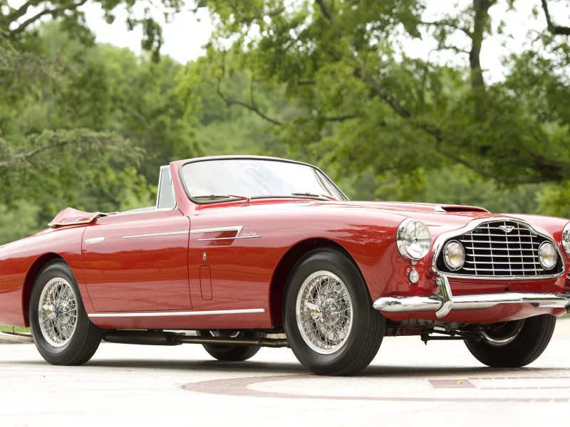 bertone design, retro car, машина, 1953, aston martin, db2 4 cabriolet