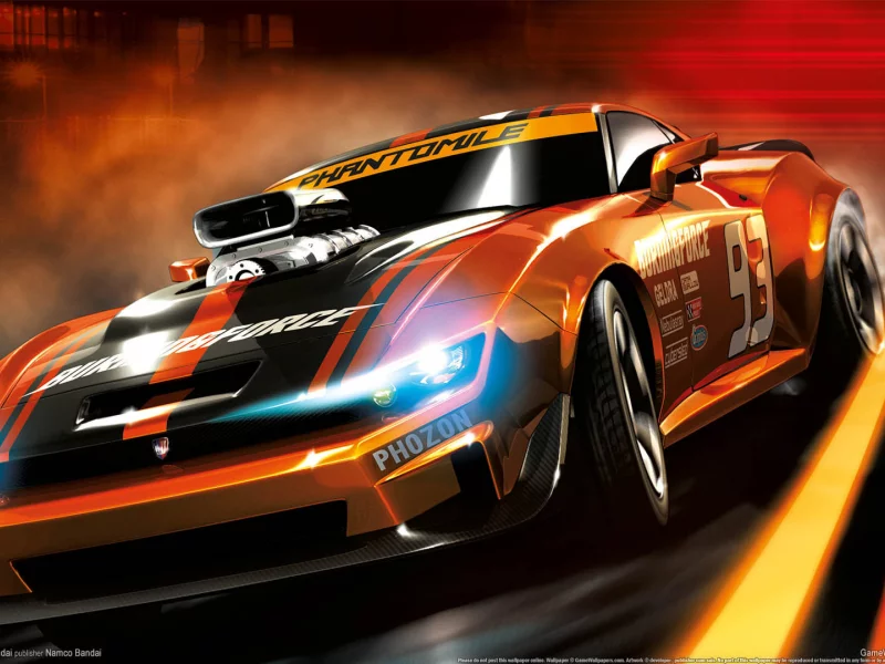 машина, gamewallpapers, гонки, тачка, ridge racer 3d, namco bandai