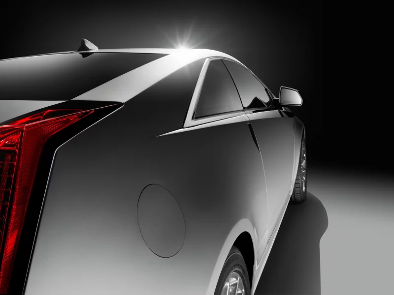 бок, cadillac cts coupe, 2011