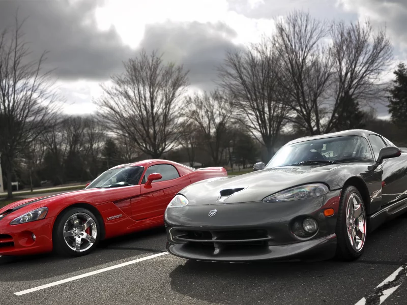 dodge viper, sport car, серый, красный, авто обои, тачки