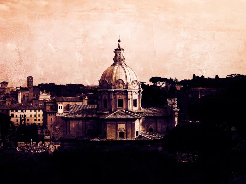 vintage, италия, здания, city, rome, город, italy, рим